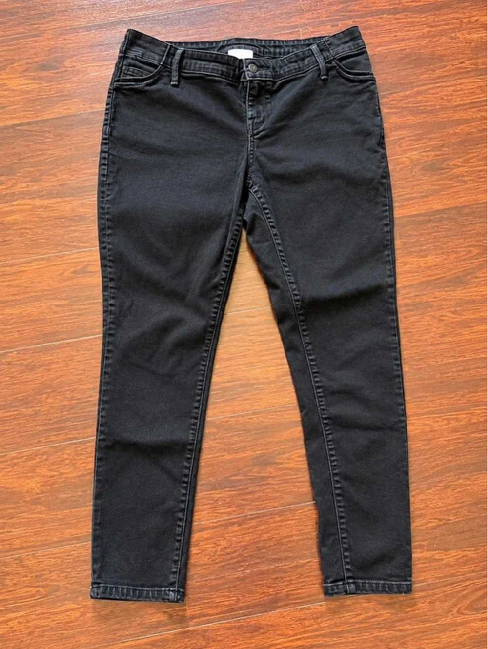 Isabel Black Skinny Jeans Size 12
